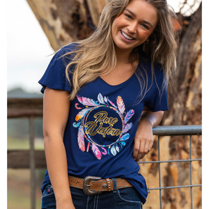 Pure Western Womens Dylan Tee
