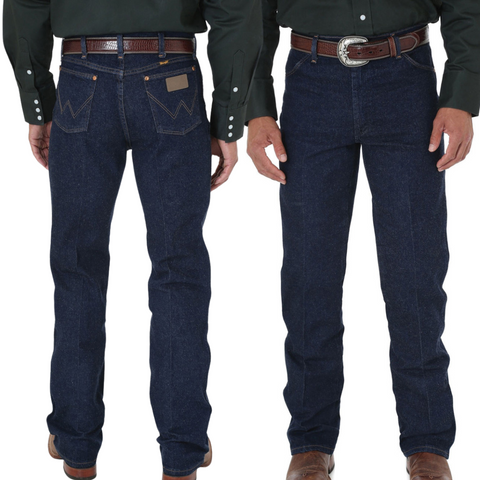 Wrangler Mens Cowboy Cut STRETCH Reg Fit Jean 32" LEG - Stylish Outback Clothing