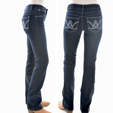 Wrangler Womens Jackson Mid-Rise, Bootcut Jeans - 34