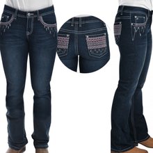 Pure Western Womens Shawna Mid-Rise, Bootcut Jeans - 32