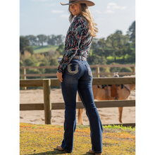 Pure Western Womens Kim WAIST-HI, Bootcut Jean - 34