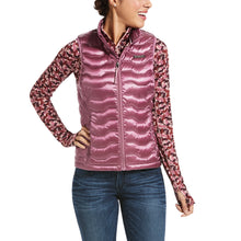 Ariat Womens Ideal DOWN Vest- ROSE - Stylish Outback Clothing