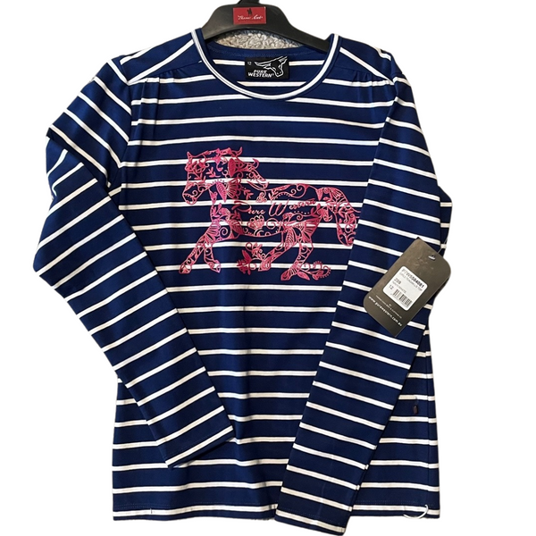 Thomas Cook Girls Teagan Long Sleeve Tee - Stylish Outback Clothing