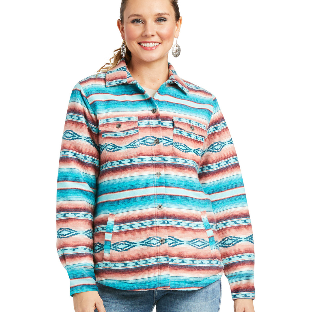 Ladies shirt sales jacket design