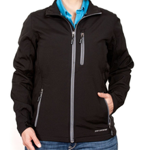 Just Country Womens Francis Softshell Jacket - BLACK - Stylish Outback Clothing