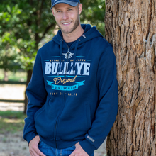 Bullzye Mens Dylan Zip Up Hoodie- NAVY - Stylish Outback Clothing