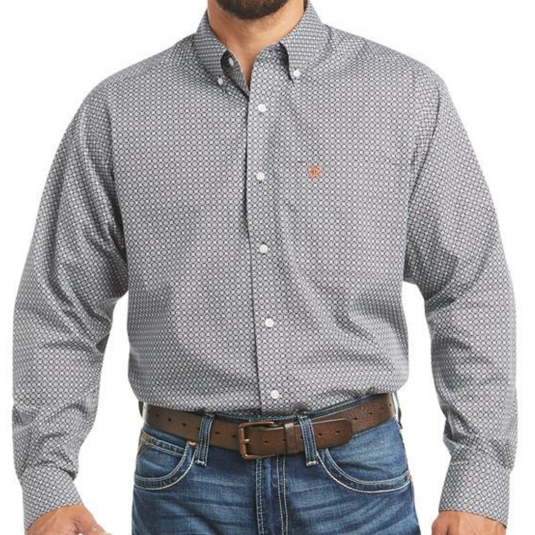 Ariat Mens Wrinkle-Free Earnest Classic LS Shirt - Main Image