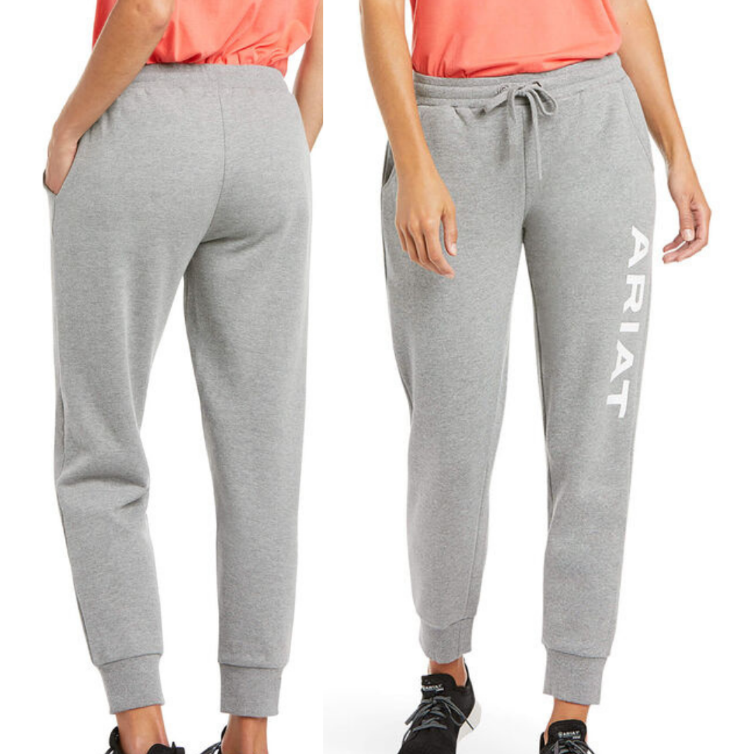 Ariat Real Jogger Sweatpant - Heather Grey