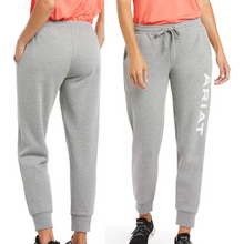 Ariat Womens REAL Jogger Trackpants-HEATHER - Stylish Outback Clothing