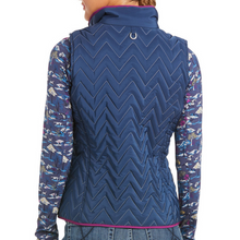 Ariat Womens Ashley Insulated Vest- MARINE BLUE - Stylish Outback Clothing