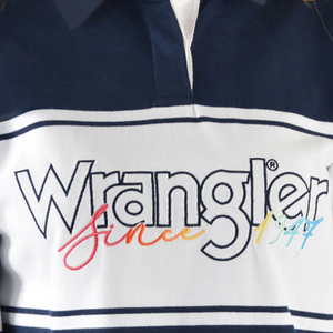 Wrangler Womens Belle Rugby NAVY - Stylish Outback Clothing