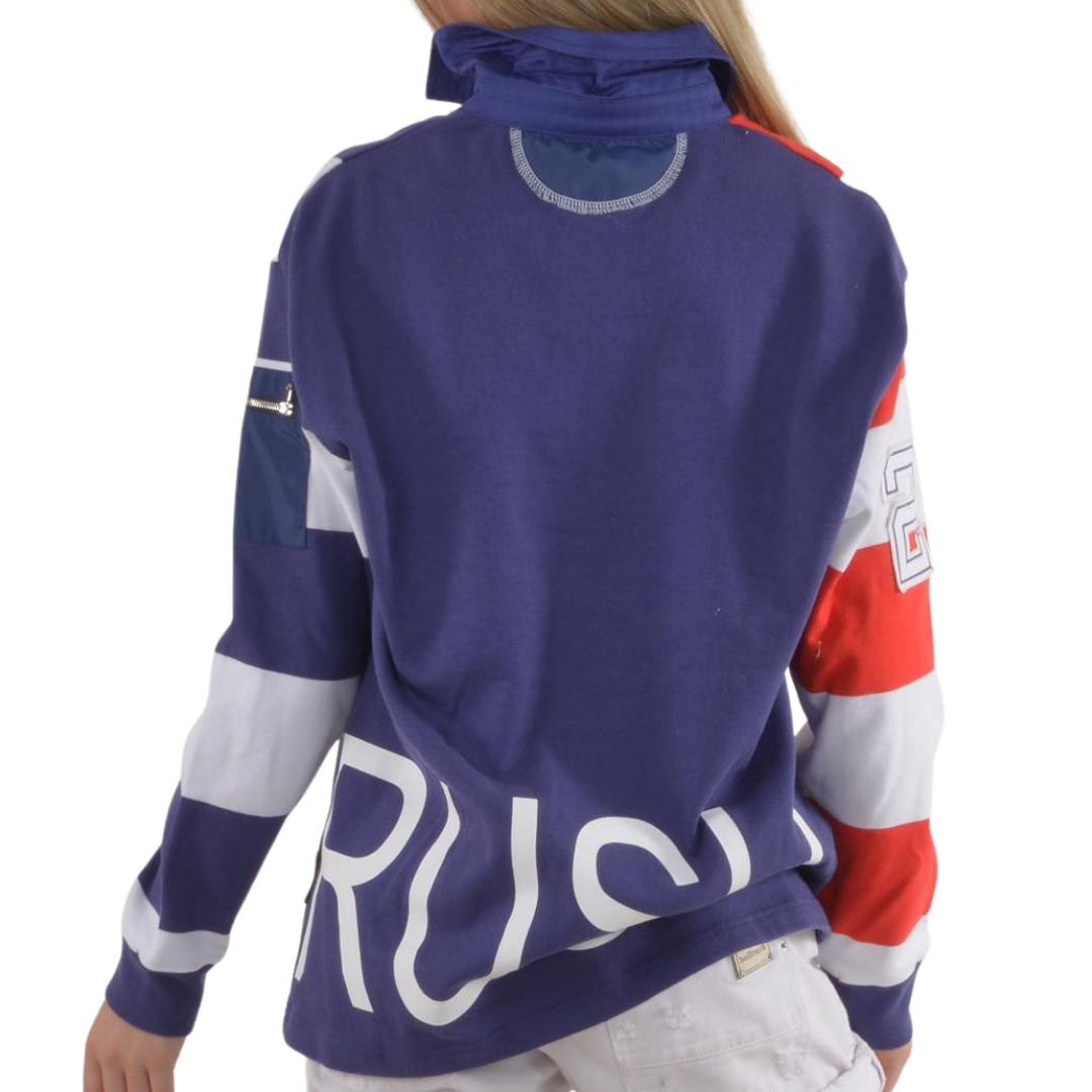 BullRush Womens Series 22 Nautical Rugby- NAVY - Stylish Outback Clothing