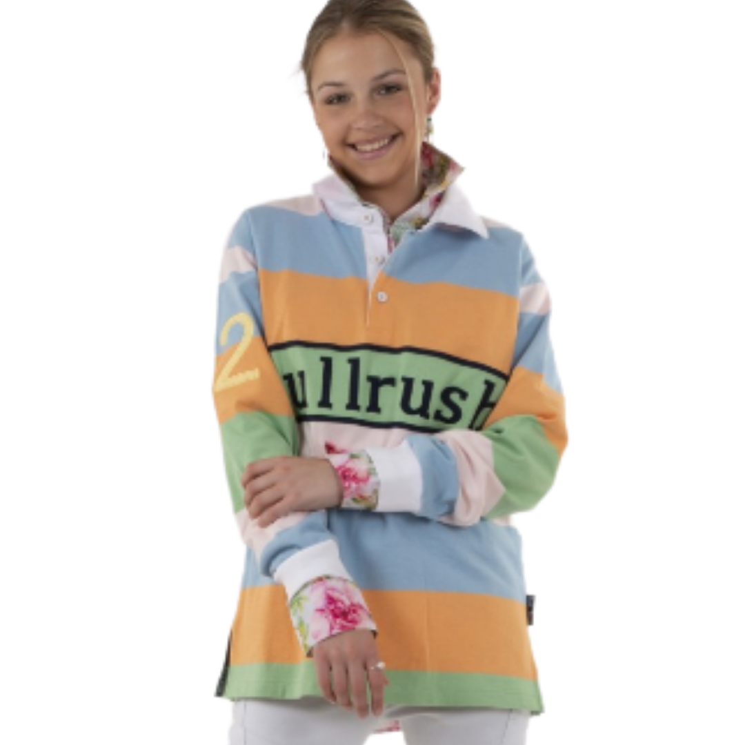BullRush Womens Calypso Classic Rugby- PASTEL - Stylish Outback Clothing