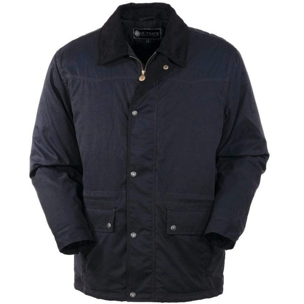 Outback Trading Rodman Padded Softshell JACKET - NAVY - Stylish Outback Clothing