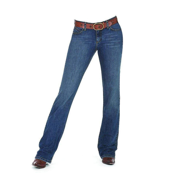 Wrangler Womens Ultimate Riding Jean Mid-Rise, Bootcut Q Baby