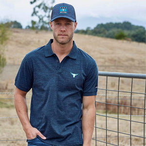 Pure Western Mens Ryker SS Polo - Stylish Outback Clothing