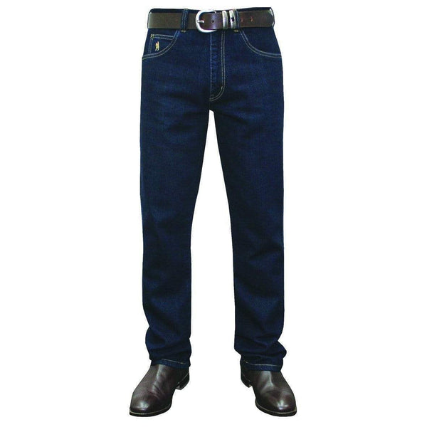 Thomas Cook Mens Stretch Denim Jean Mid-Reg-WASHED INDIGO - Stylish Outback Clothing