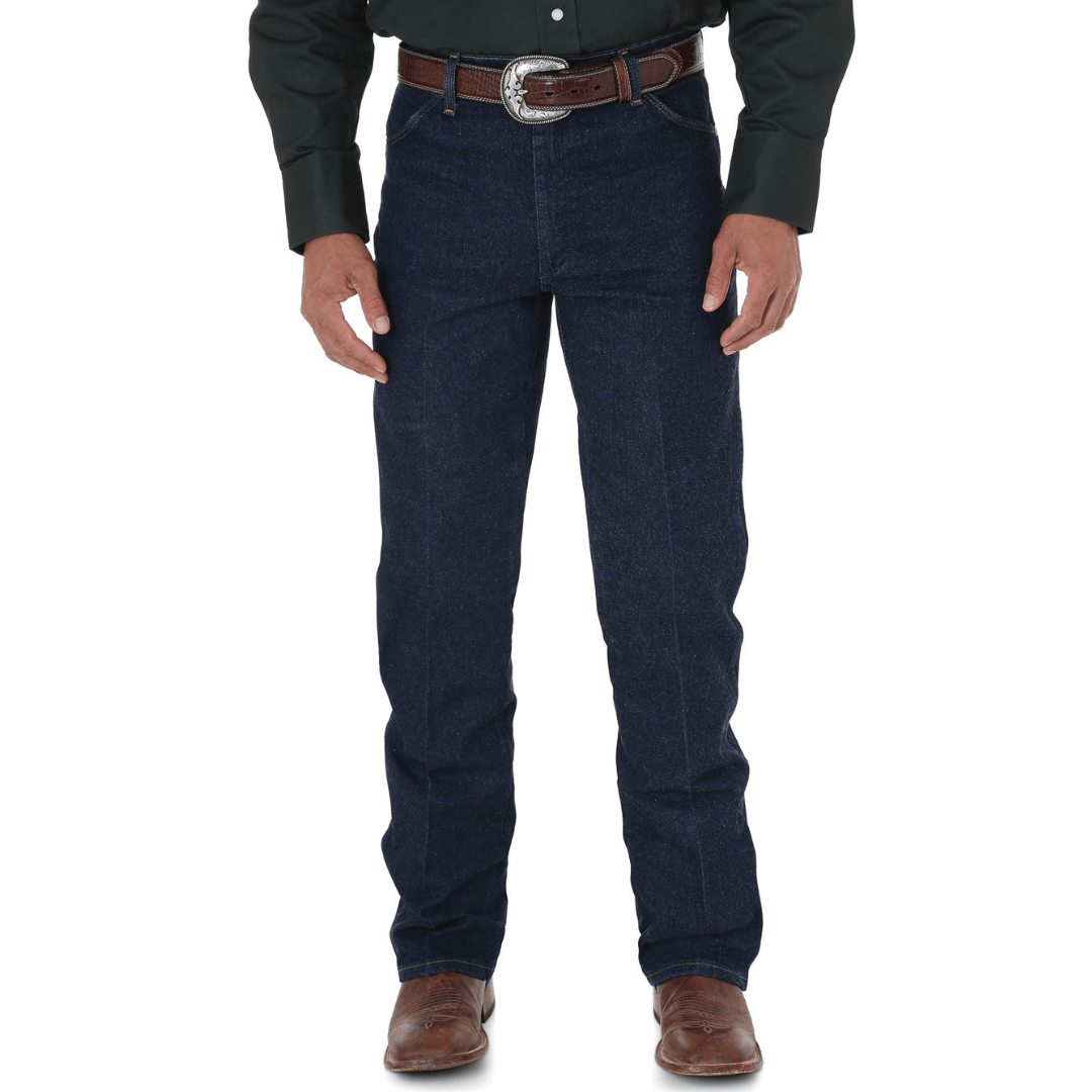 Wrangler Mens Cowboy Cut STRETCH Reg Fit Jean 32" LEG - Stylish Outback Clothing