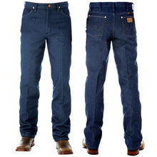 Wrangler Mens Original Fit-PRE WASHED INDIGO 38