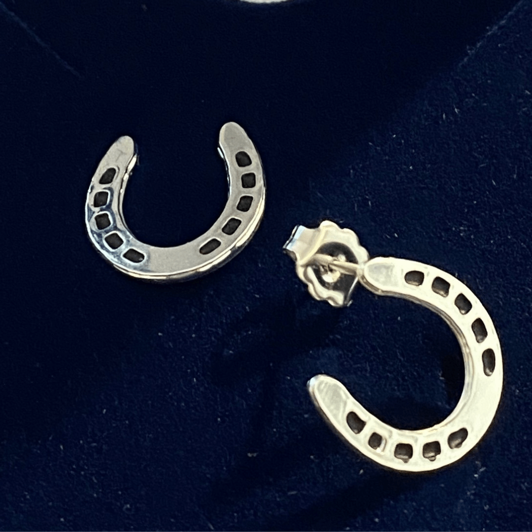 Montana Silversmiths Small Horseshoe Earrings