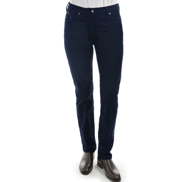 Thomas Cook Womens Stretch Waist-Hi, Moleskin Wonder Jean Slim Leg-Mid